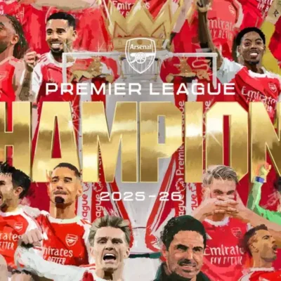 BREAKING : Arsenal Clinch Premier League Title After 22-Year Wait