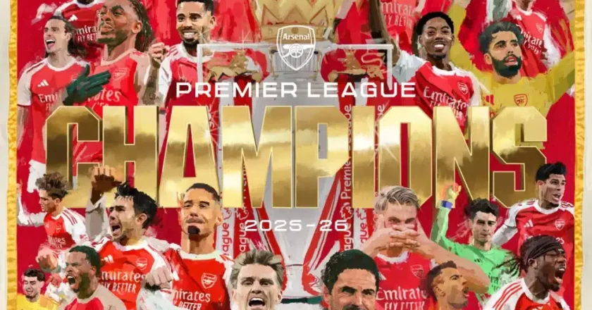 BREAKING : Arsenal Clinch Premier League Title After 22-Year Wait