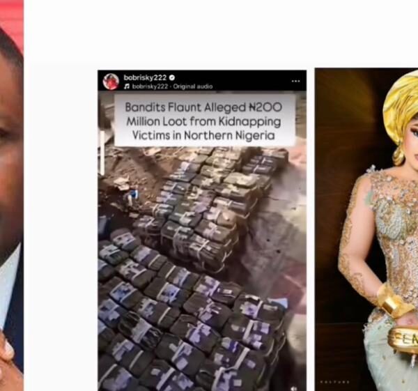 You left bandits showing off money on Tiktok to go after people spraying their own money in a party?  Bobrisky slams EFCC chairman