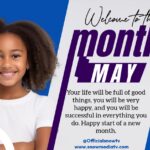 Collections of Happy New Month Messages, Wishes, Prayers For May, 2026