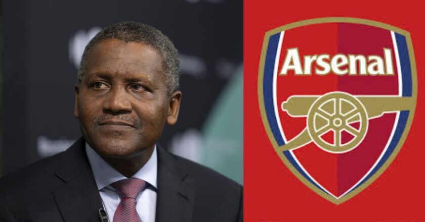 Aliko Dangote reveals why he failed to buy Arsenal Football Club