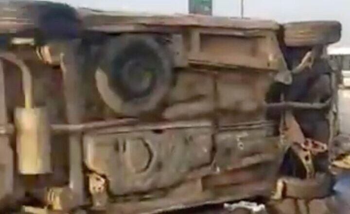 SAD : Woman de@d, four injured as vehicles collide on Third Mainland bridge