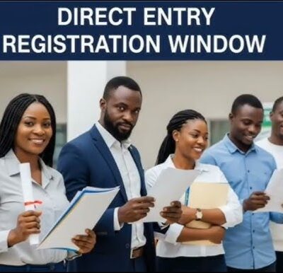 UPDATE : JAMB Extends 2026 Direct Entry Registration Deadline