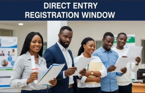 UPDATE : JAMB Extends 2026 Direct Entry Registration Deadline