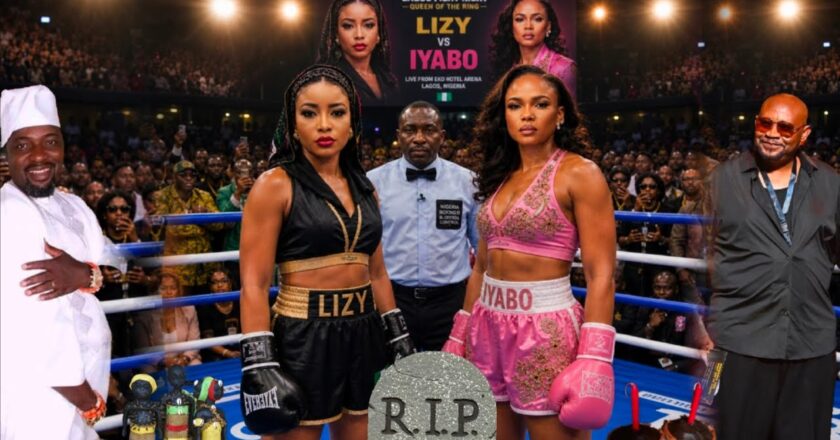 Boxing Season: Lizzy Anjorin Accepts Challenge, Dares Iyabo Ojo to the Ring {VIDEO}