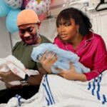 BREAKING : Actor, Lateef Adedimeji, wife welcome triplets {VIDEO}