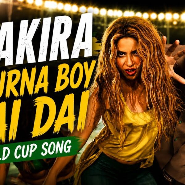Shakira And Burna Boy Unveil Official Song For FIFA World Cup 2026 {VIDEO}