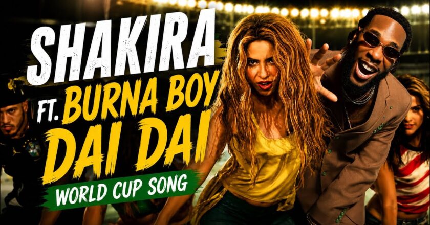 Shakira And Burna Boy Unveil Official Song For FIFA World Cup 2026 {VIDEO}