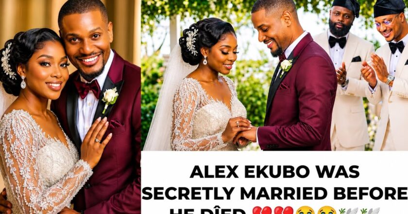 Report Claims Late Alex Ekubo Secretly Married, Had Child Before Death