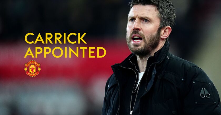 BREAKING: Michael Carrick confirmed as new Man United manager