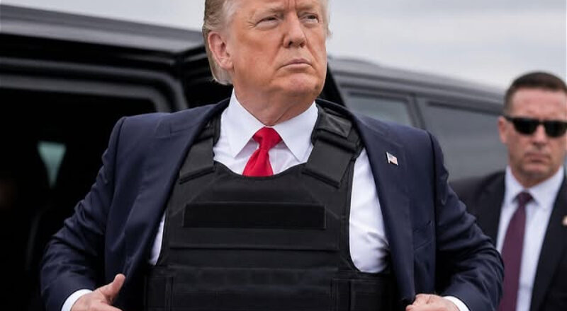 I don’t want to look fat, Trump says about wearing bulletproof vest