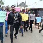 Oyo teachers stage protest over abduction and k!lling of colleagues