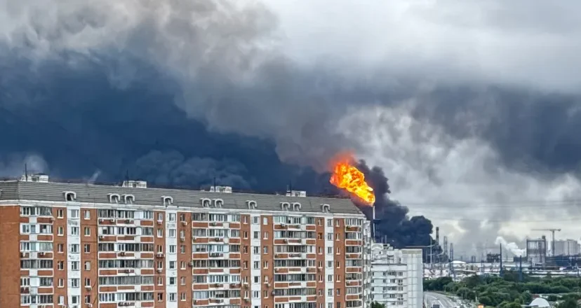 Reaction as Ukraine launches largest attack on Moscow in two years
