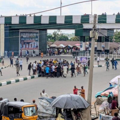 Tricycle rider di£s during clash with police in Taraba {PHOTOS}