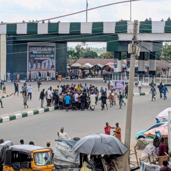 Tricycle rider di£s during clash with police in Taraba {PHOTOS}