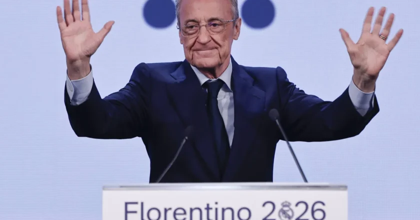 Florentino Perez re-elected for eighth term as Real Madrid president
