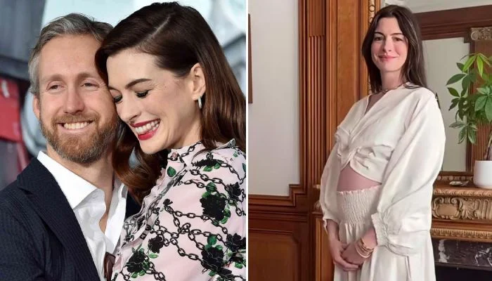 Actress Anne Hathaway, 43, announces she’s pregnant with baby bump video