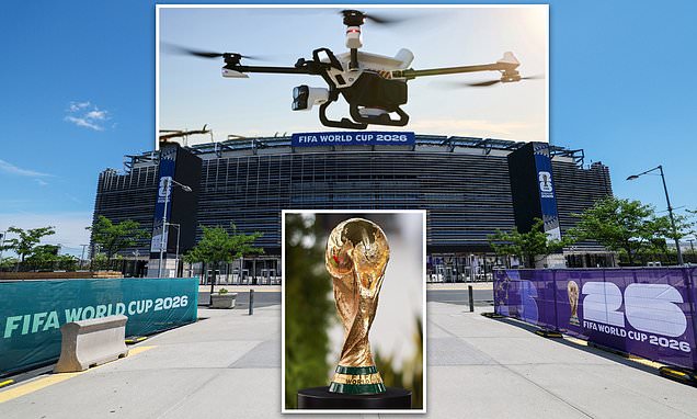 World Cup stadiums to feature life-saving drones armed with defibrillators and epipens