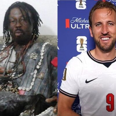 Ghanaian witch doctor says he will put a curse on Harry Kane ahead of England’s World Cup clash with Ghana
