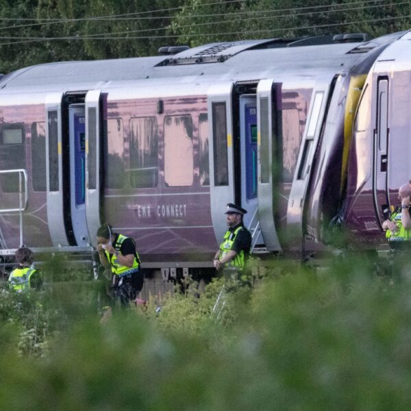 Passengers injured as two trains collide in UK