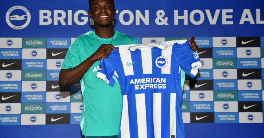 Nigerian wonderkid becomes most expensive teenager in move to Brighton