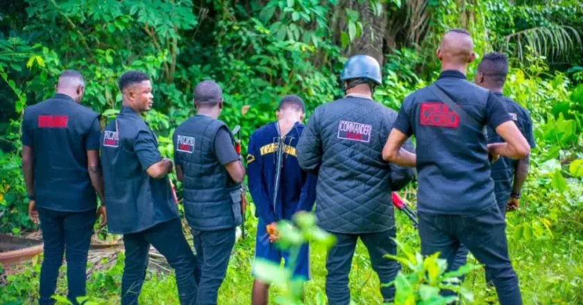 Edo Police Arrest Suspected Kidnapper, Recover Two Decomposing Bodies In Forest {VIDEO}