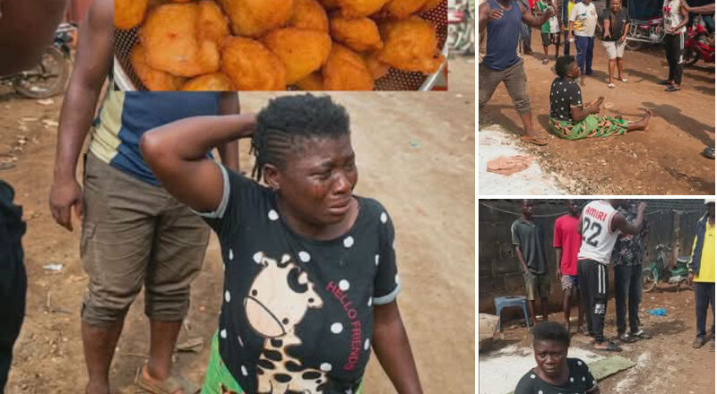 Woman Caught With Human Poo She Adds To Beans Used To Fry Akara She Sells To Public