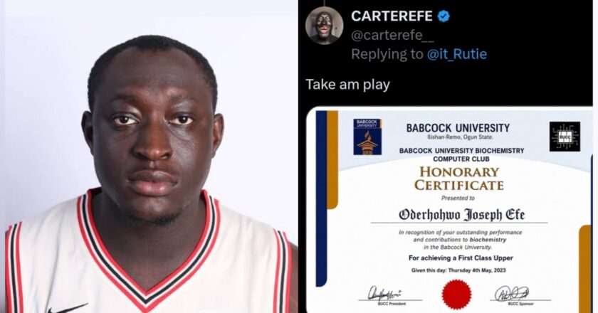 Babcock University Threatens Legal Action Over Alleged Fake Certificate Linked To Carter Efe
