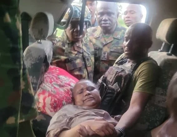 UPDATE : DHQ Release Details Of How Widow Of Late Gen Abubakar Was Rescued
