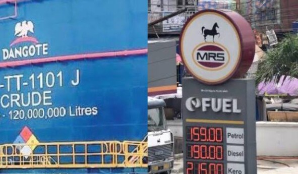 JUST IN : Dangote Refinery partner, MRS reduces fuel pump price