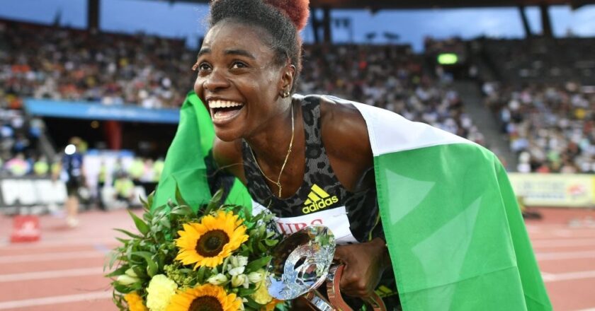 Tobi Amusan wins gold and also sets new record in Taiwan