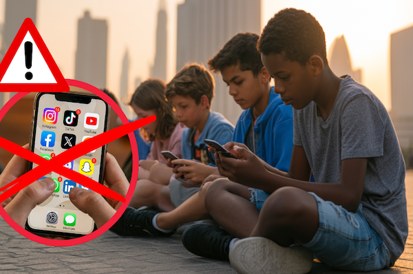 UAE bans social media for under-15s