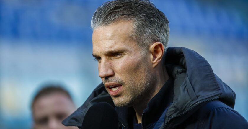 Feyenoord manager Robin van Persie sacked after 16 months in charge