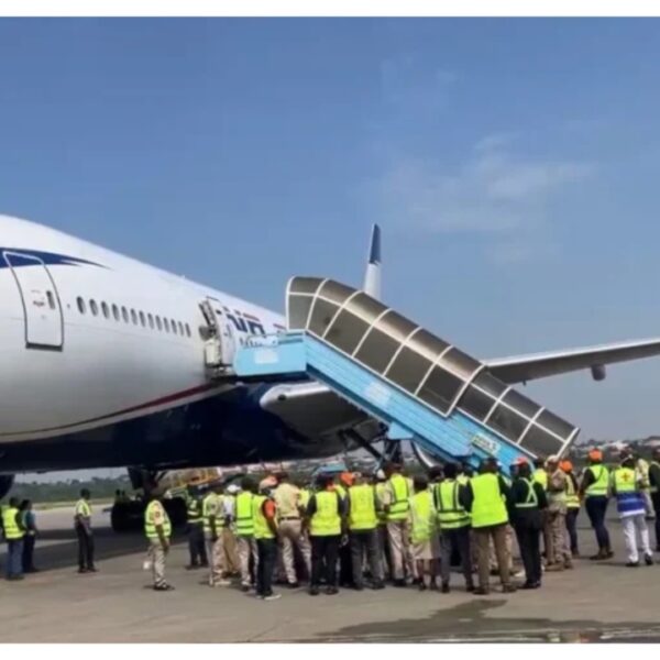 JUST IN : Another batch of evacuated Nigerians arrive Lagos from South Africa