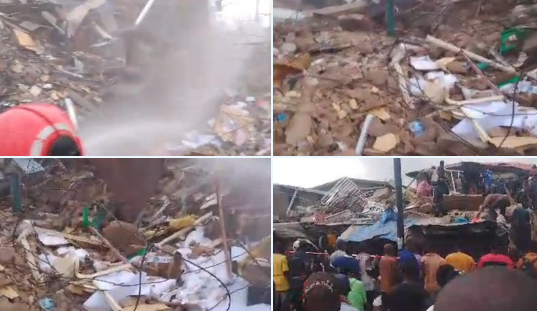 Eight persons including baby girl confirmed de@d in Lagos building collapse