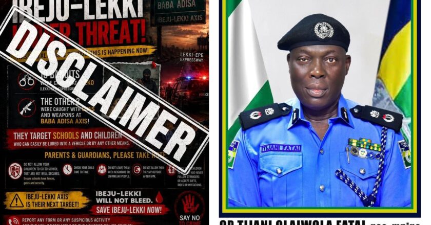 UPDATE : Lagos police denies reports of bandits invasion in Ibeju Lekki, other communities