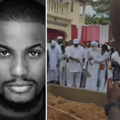 Alexx Ekubo Laid to Rest in Emotional Burial Ceremony in Abia {VIDEO}