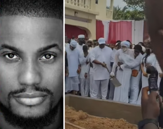 Alexx Ekubo Laid to Rest in Emotional Burial Ceremony in Abia {VIDEO}