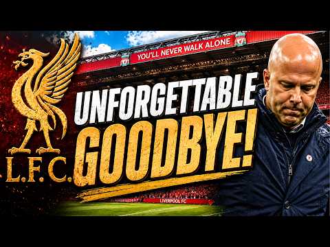 Arne Slot bids emotional farewell to Liverpool fans {VIDEO}