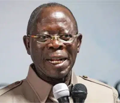 Oshiomhole Backs Death Penalty By Firing Squad For Kidnappers, Bandits