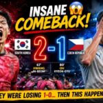 South Korea stage comeback to beat Czech Republic