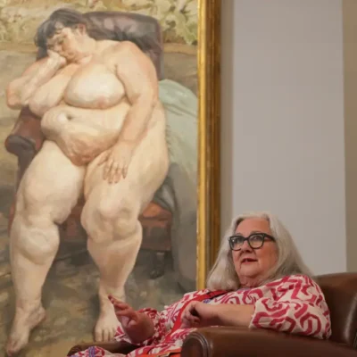 Nud£ painting done by Sigmund Freud’s grandson sells for a mind-blowing $39M at auction