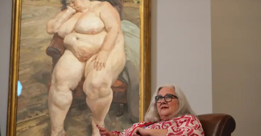 Nud£ painting done by Sigmund Freud’s grandson sells for a mind-blowing $39M at auction
