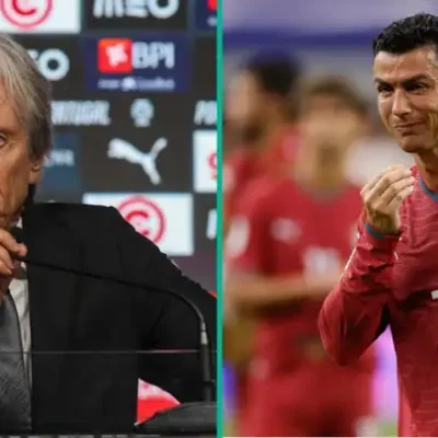 Portugal Coach Jorge Jesus Defends Cristiano Ronaldo, Sends Strong Message to Critics