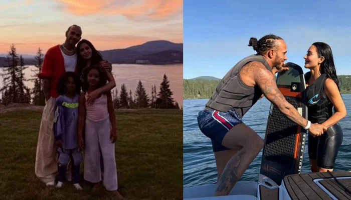 Lewis Hamilton makes relationship with Kim Kardashian more public