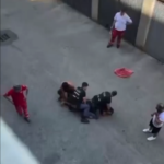 Protests erupt as migrant di£s after being pinned down by cops in case likened to George Floyd