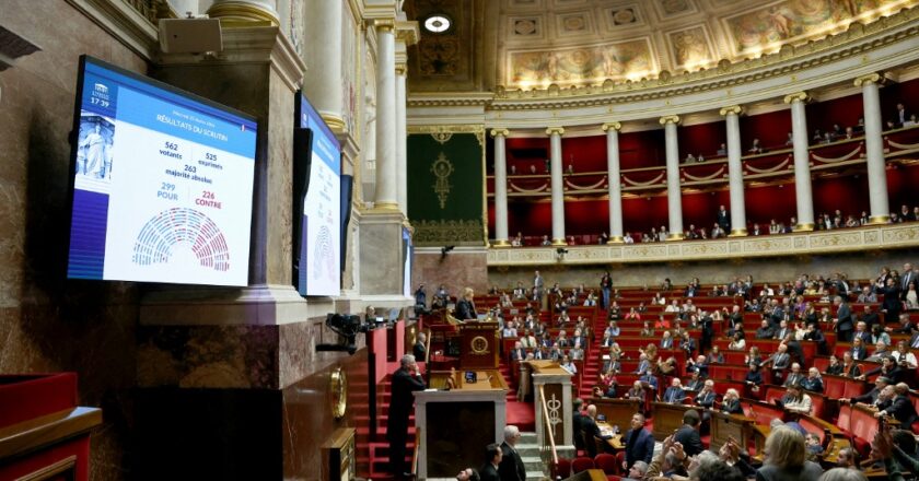 France’s parliament adopts assisted dying law