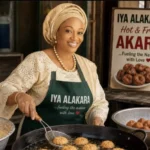 Reaction as Tinubu media centre posts AI image of Remi Tinubu selling akara