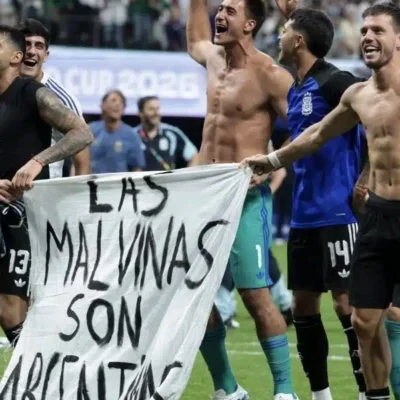 Argentina Under FIFA Scrutiny Over Falklands Banner After World Cup Victory Over England