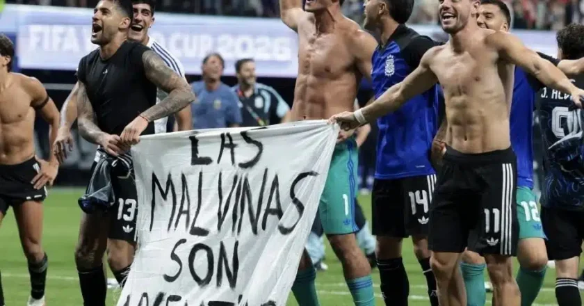 Argentina Under FIFA Scrutiny Over Falklands Banner After World Cup Victory Over England